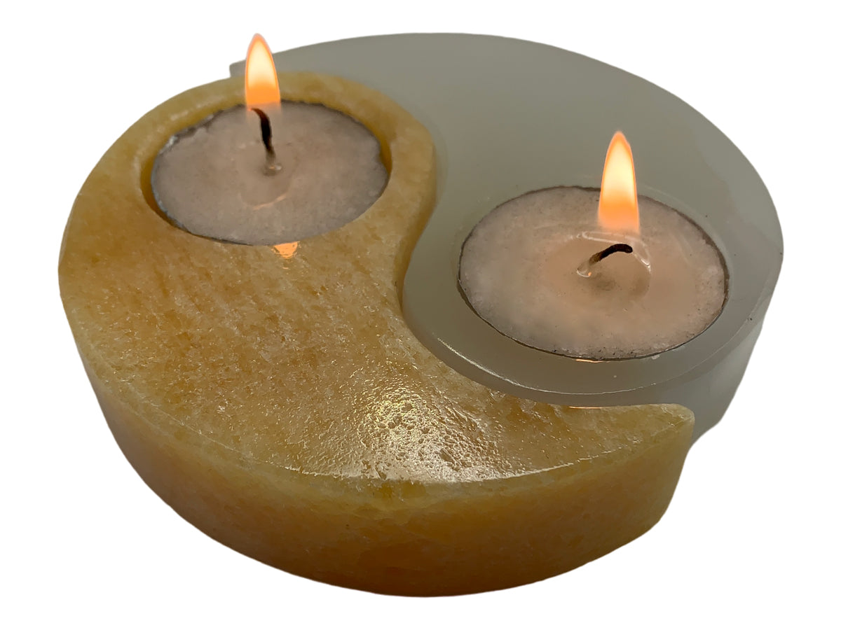 Ying-Yang Candle Holder