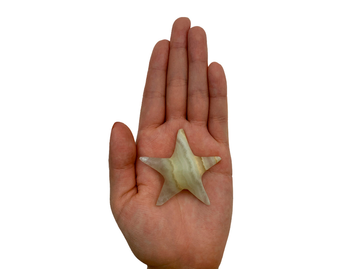 Green Onyx Star Fish