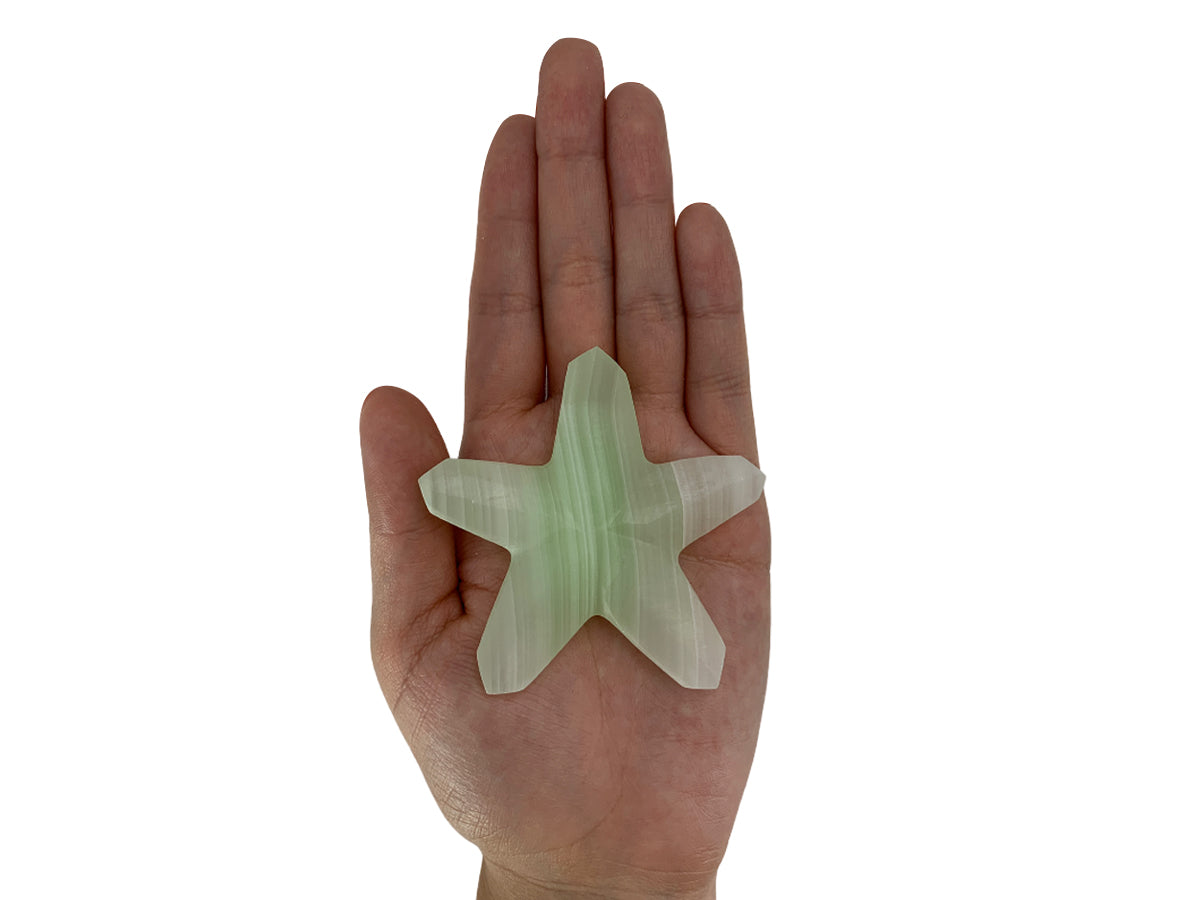 Green Onyx Star Fish