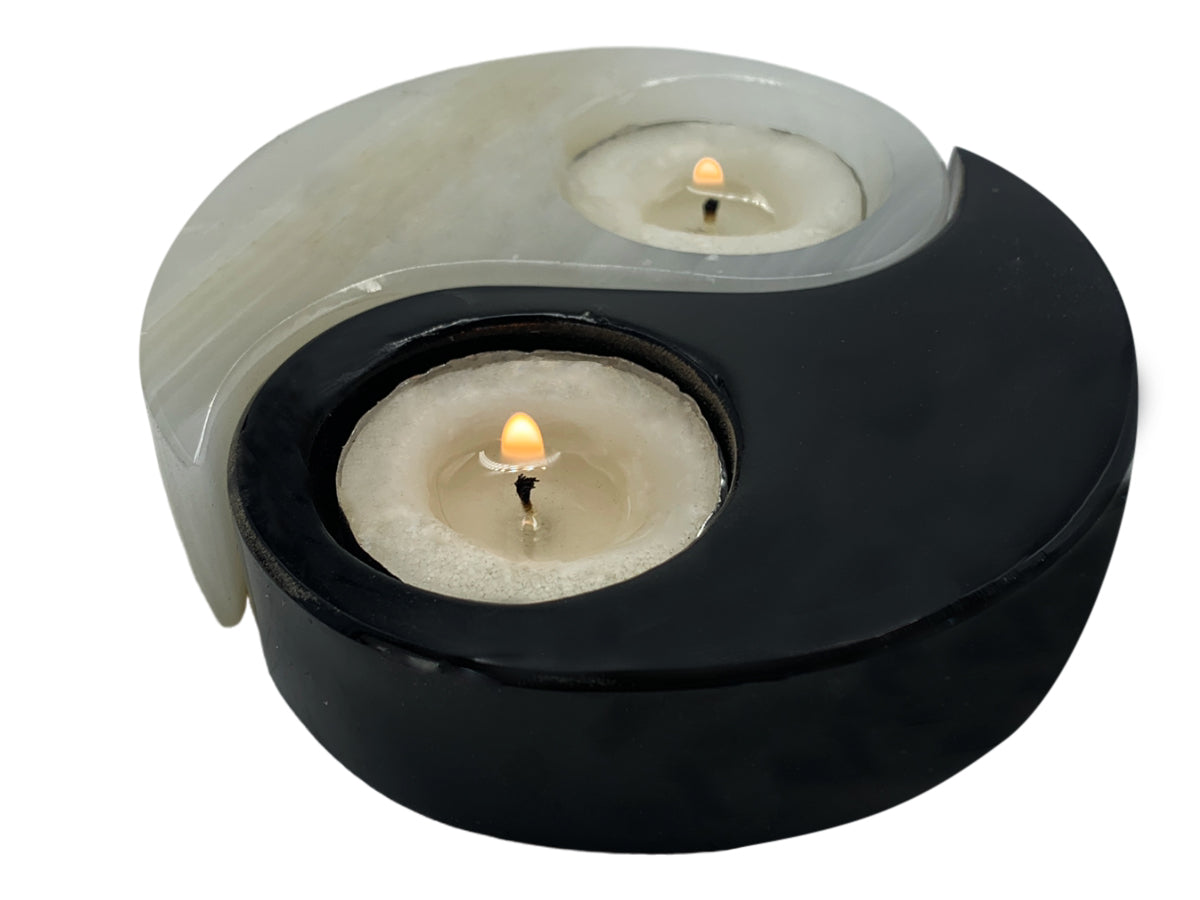 Ying-Yang Candle Holder