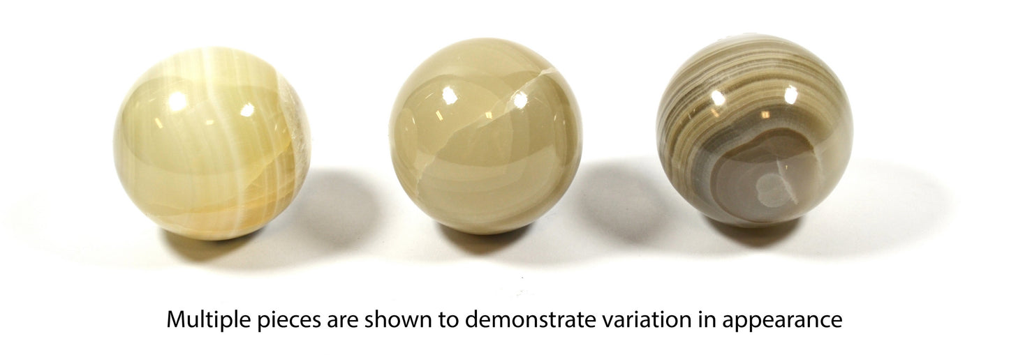Gray Onyx Sphere
