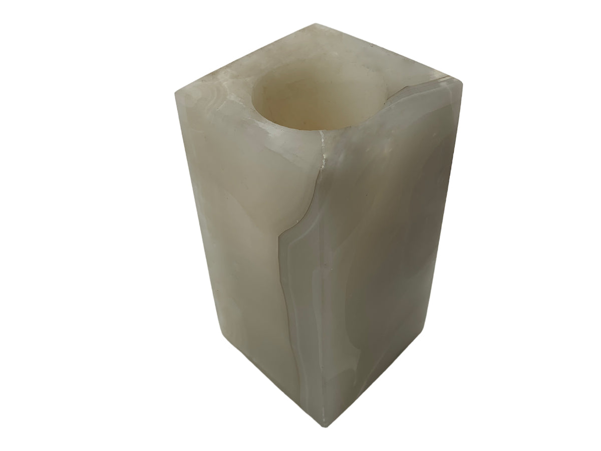 GrayOnyx Prism Candle Holder