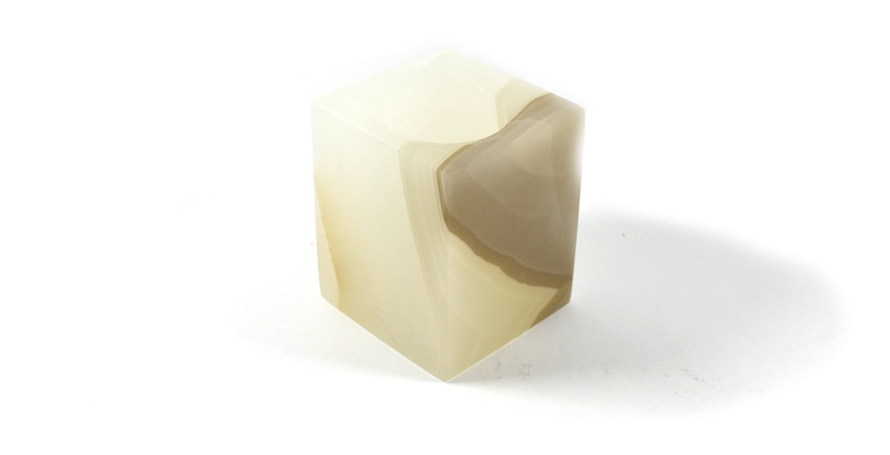 GrayOnyx Prism Candle Holder