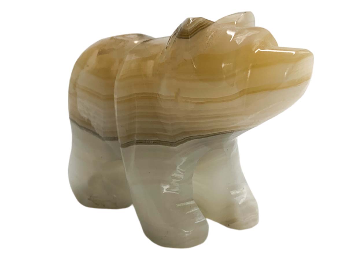 Gray Onyx Grizzly Bear