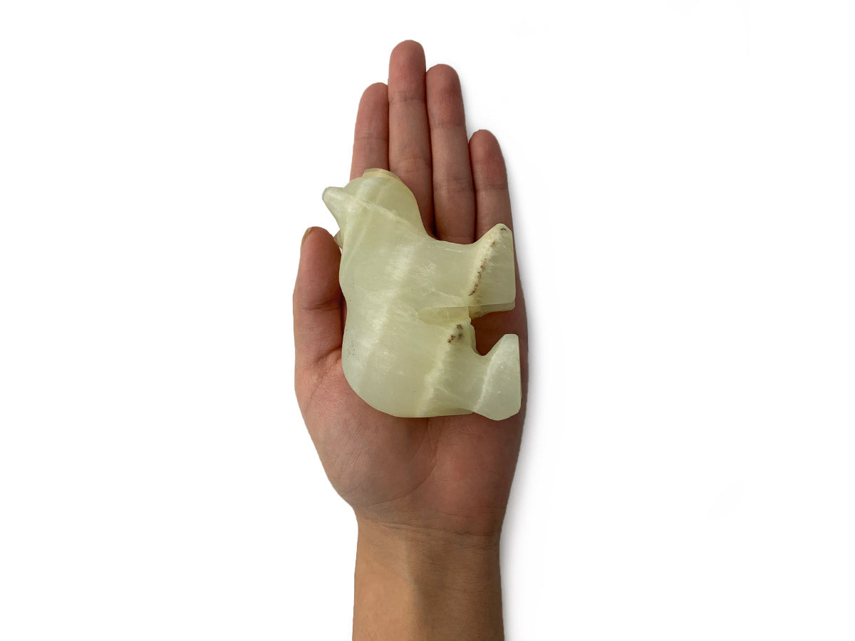 Green Onyx Grizzly Bear