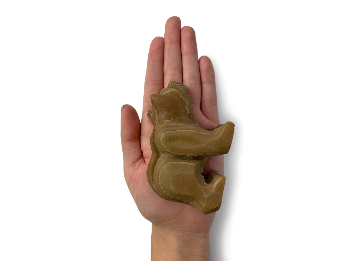 Brown Onyx Grizzly Bear