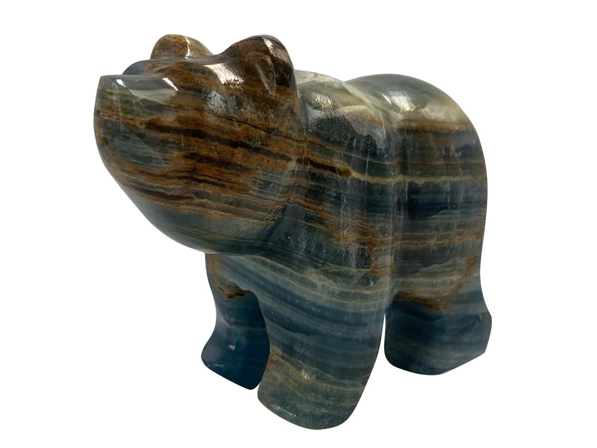 Blue Onyx Grizzly Bear