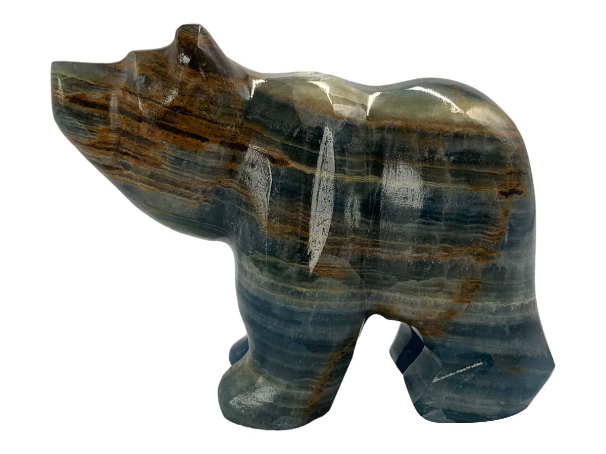 Blue Onyx Grizzly Bear