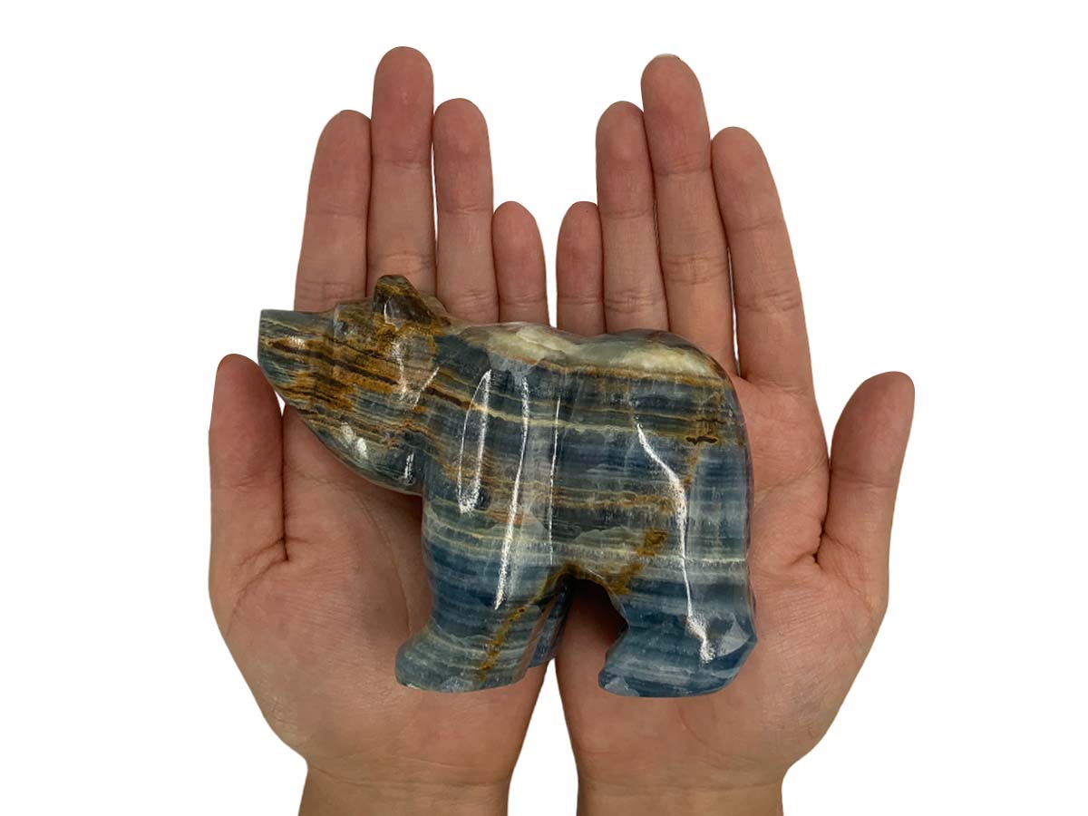 Blue Onyx Grizzly Bear