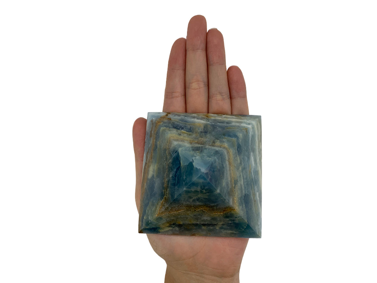 Blue Onyx Pyramid