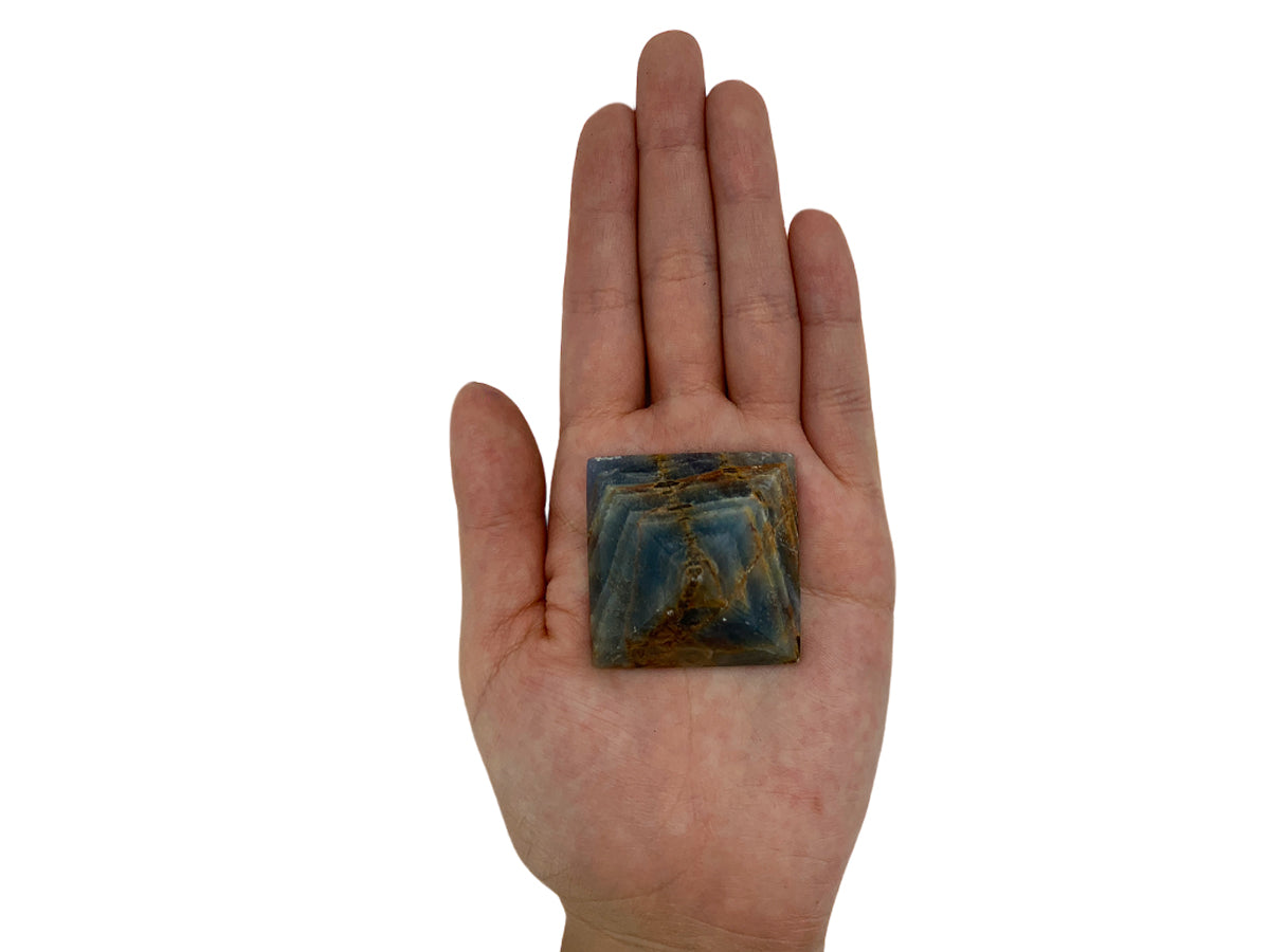 Blue Onyx Pyramid
