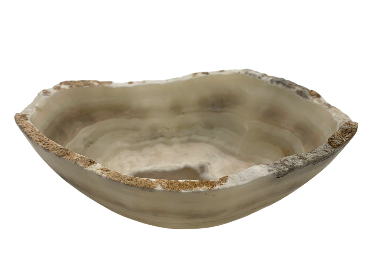 Gray Onyx Bowl 20x15cm