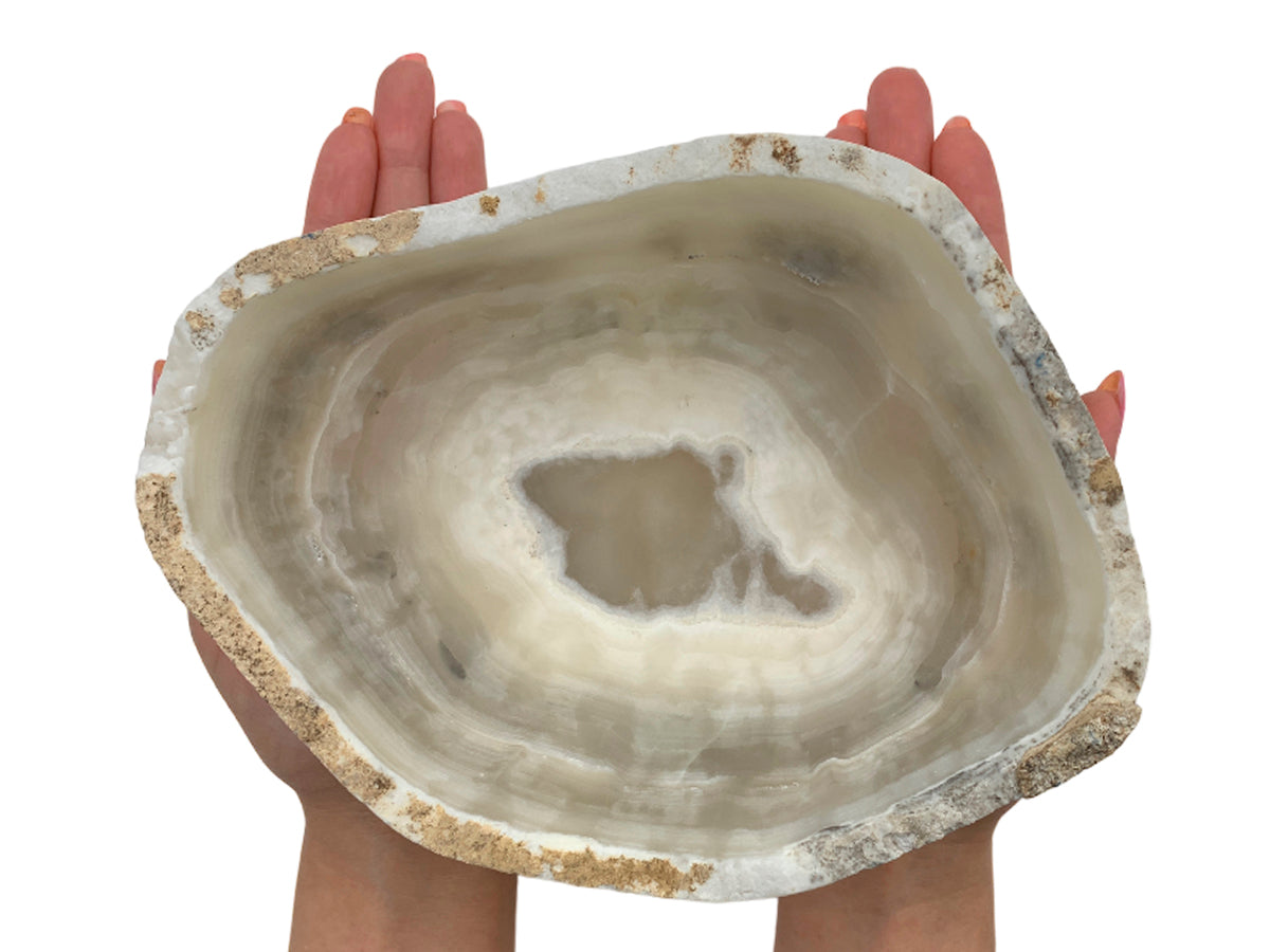 Gray Onyx Bowl 20x15cm