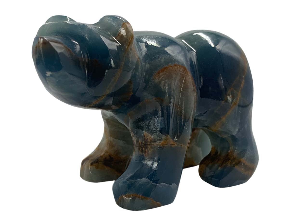 Blue Onyx Grizzly Bear