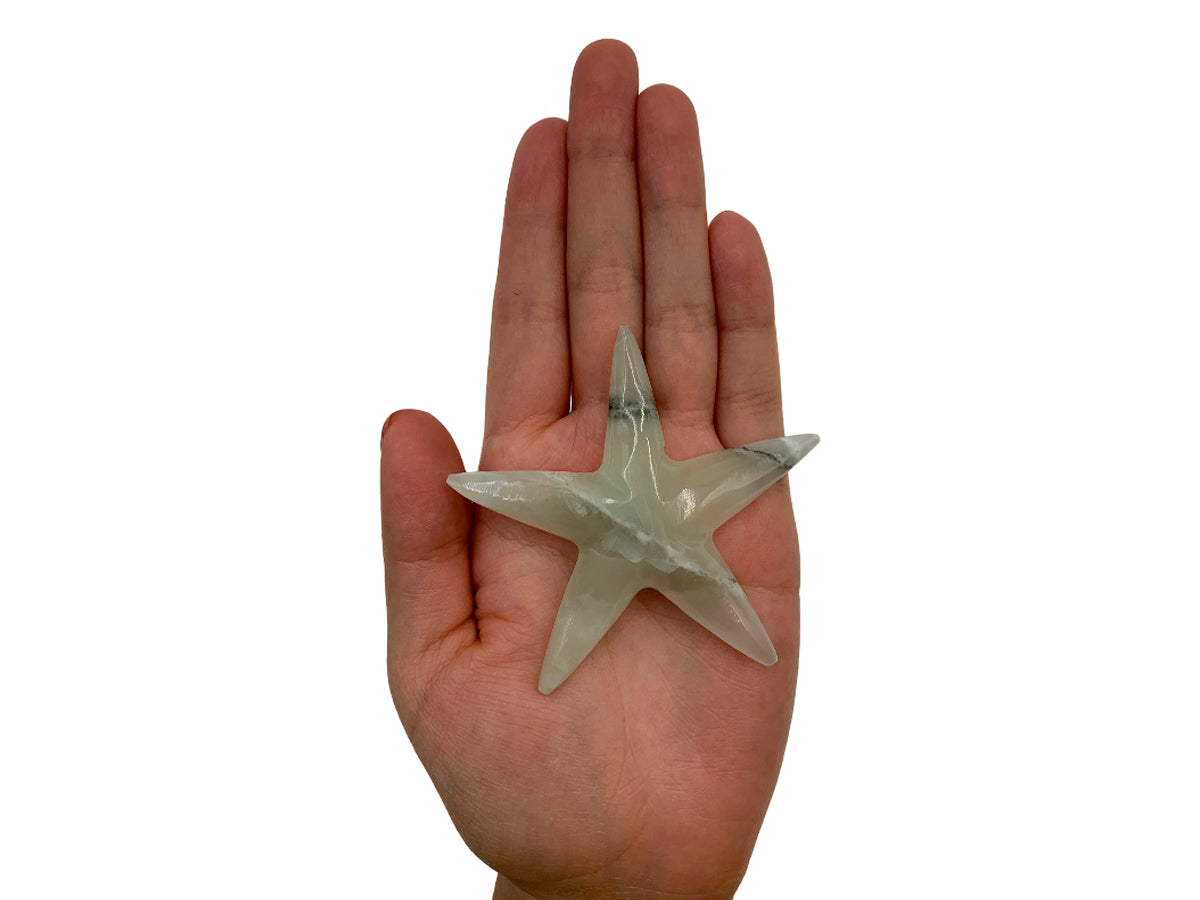 Green Onyx Star Fish