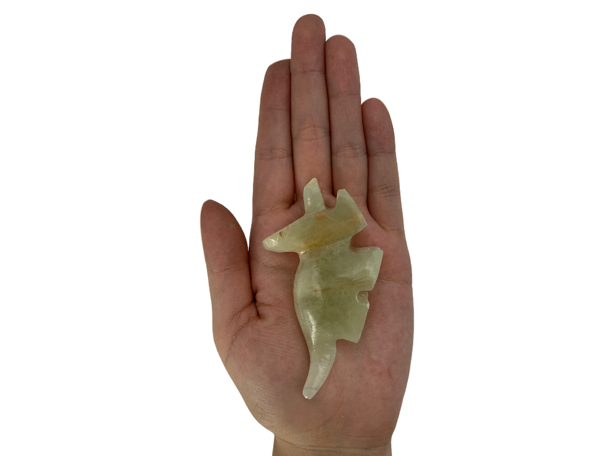 Green Onyx Triceratops