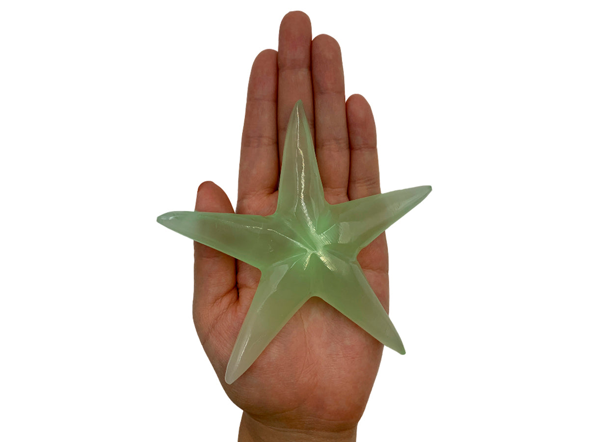 Green Onyx Star Fish