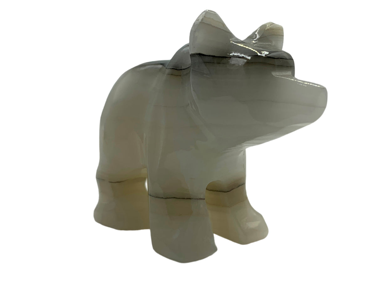 Gray Onyx Grizzly Bear