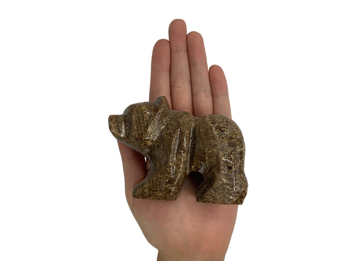 Brown Onyx Grizzly Bear