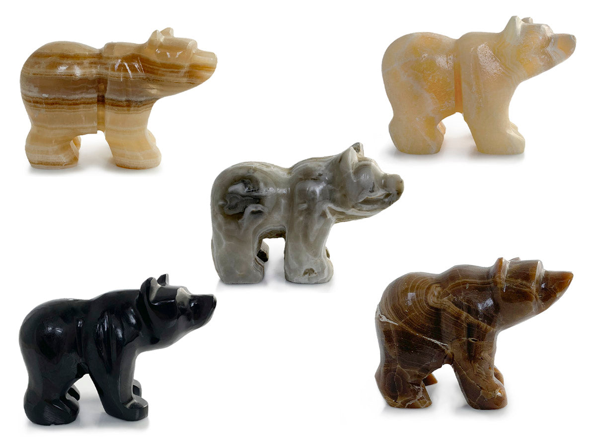 Honey Onyx Grizzly Bear