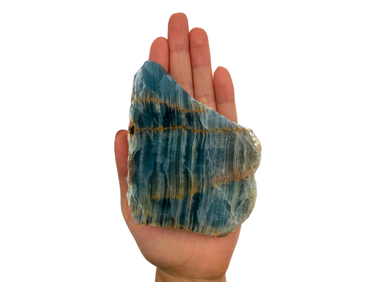 Blue Onyx Slices By Kilo