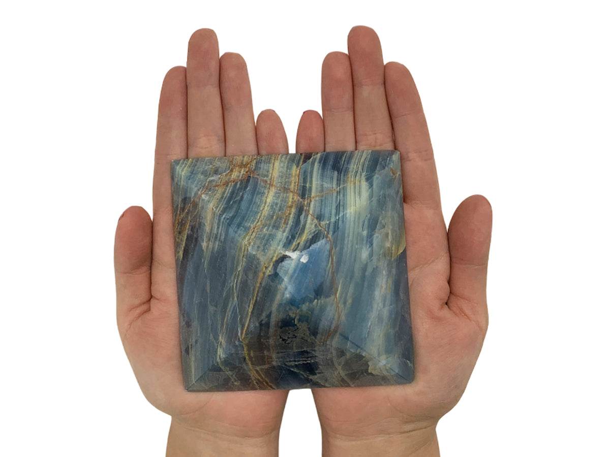 Blue Onyx Pyramid