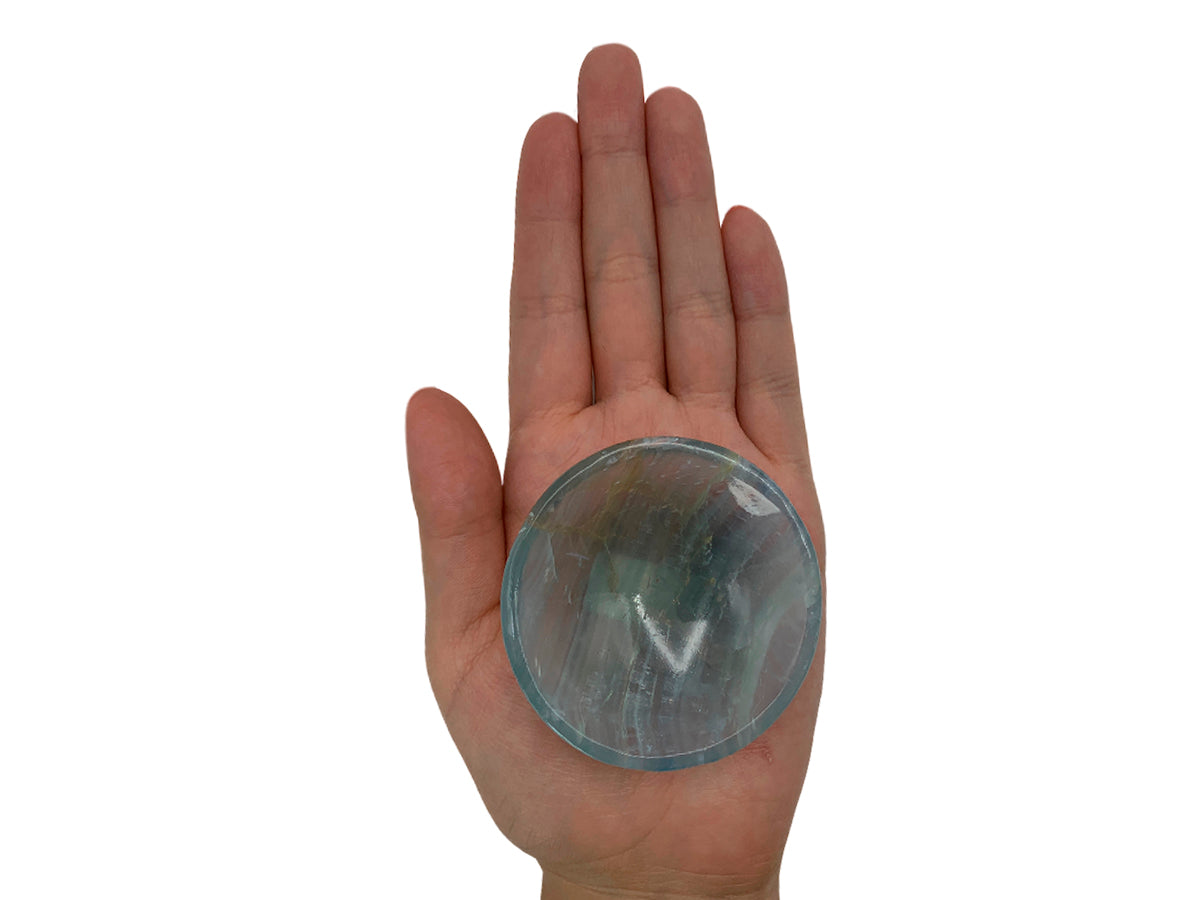 Blue Onyx Circular Snack Bowl