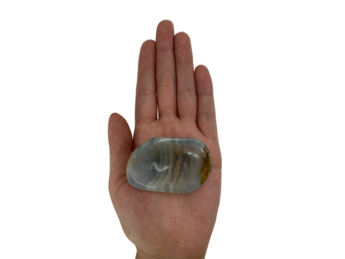 Blue Onyx Irregular Snack Bowl