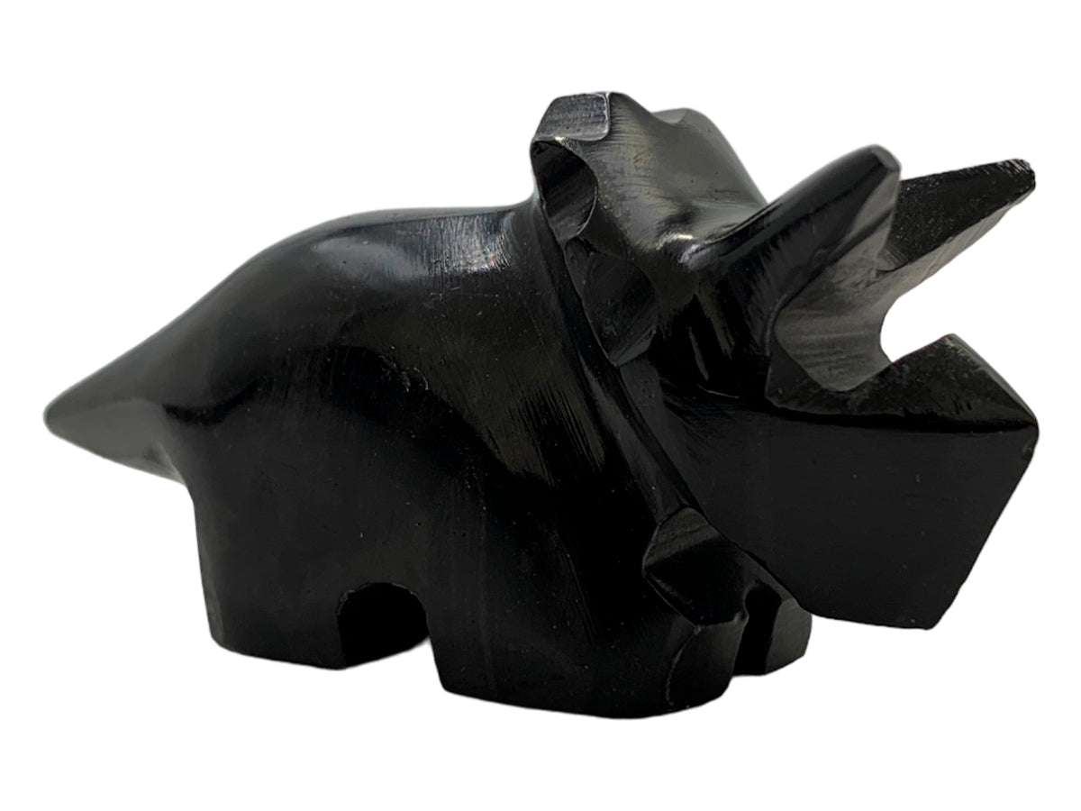 Black Onyx Triceratops