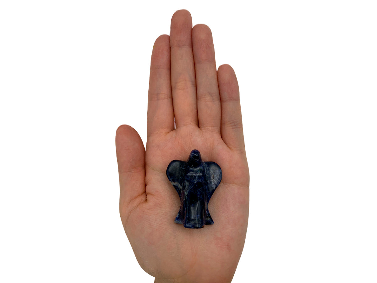 Sodalite Angel Polished 7.5X4X10 Cm