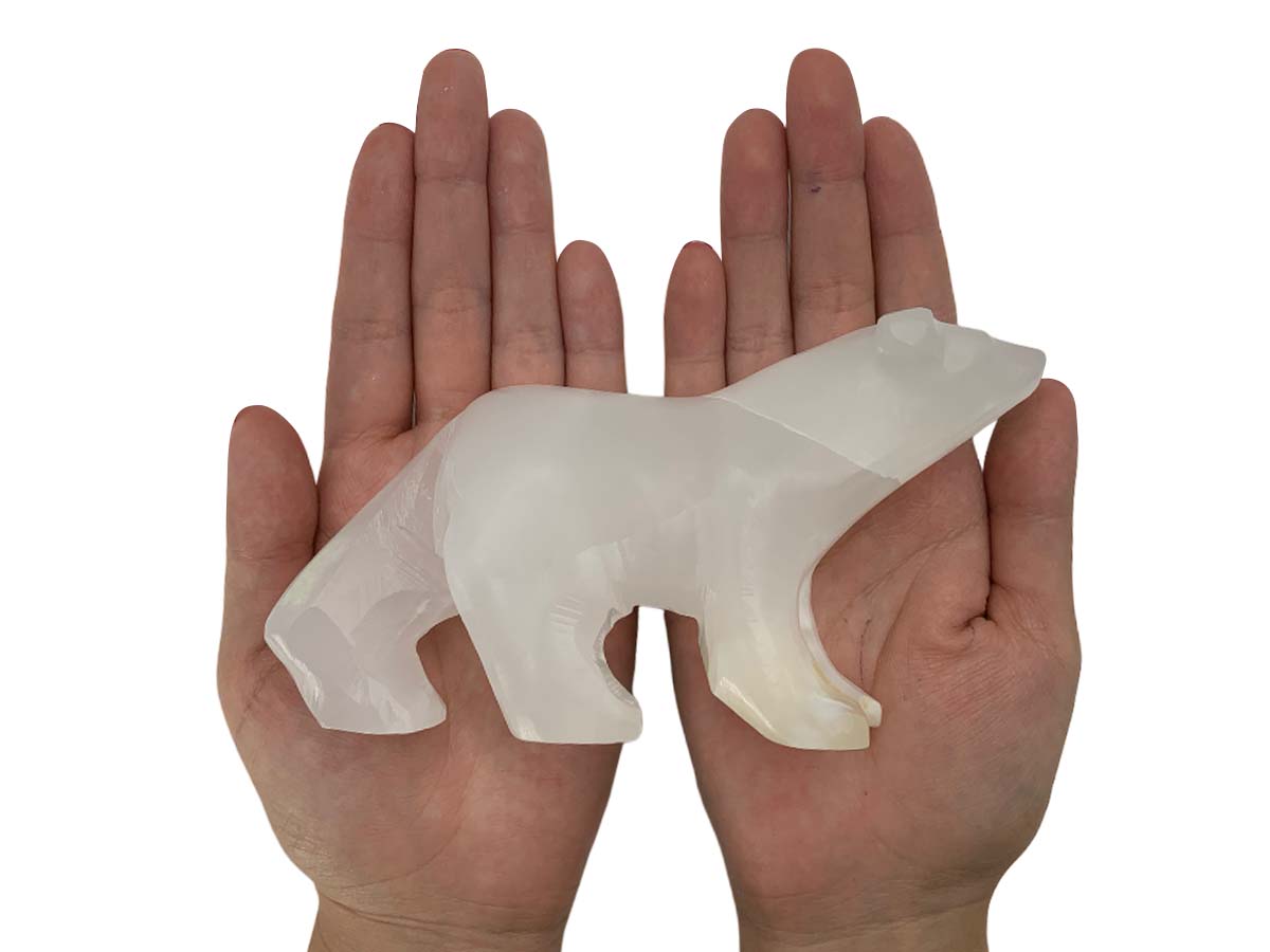 White Onyx Polar Bear Model #2