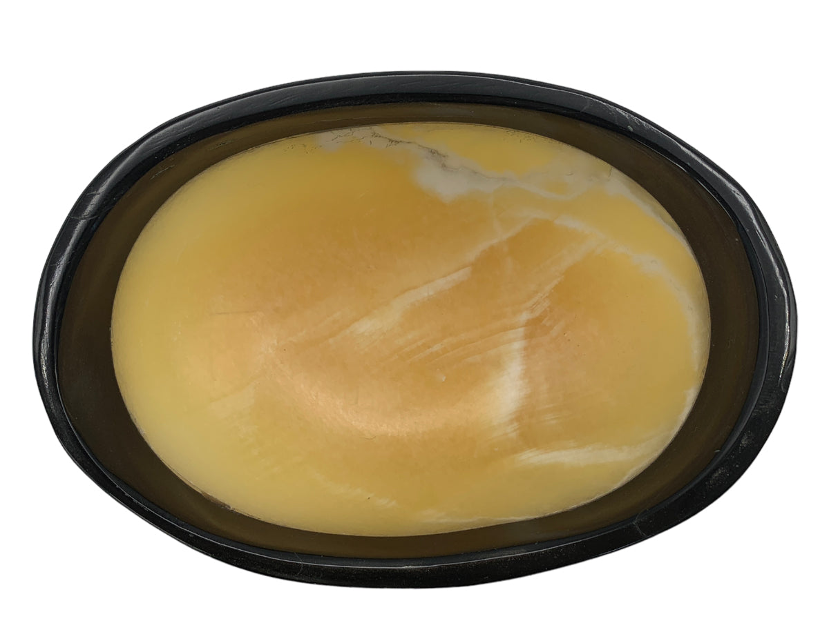 Orange Onyx Oval Bowl