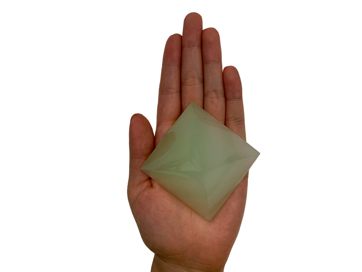 Green Onyx Pyramid