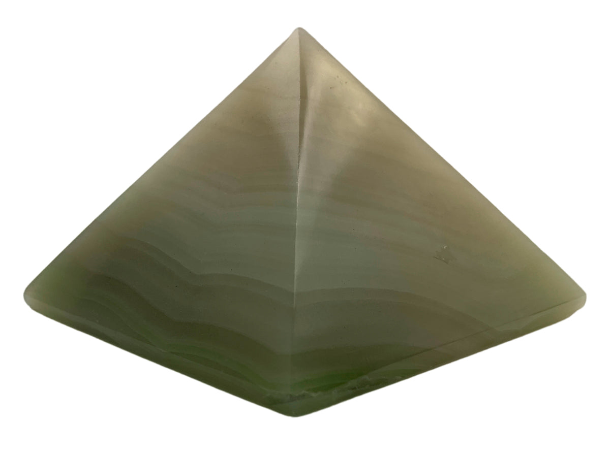 Green Onyx Pyramid
