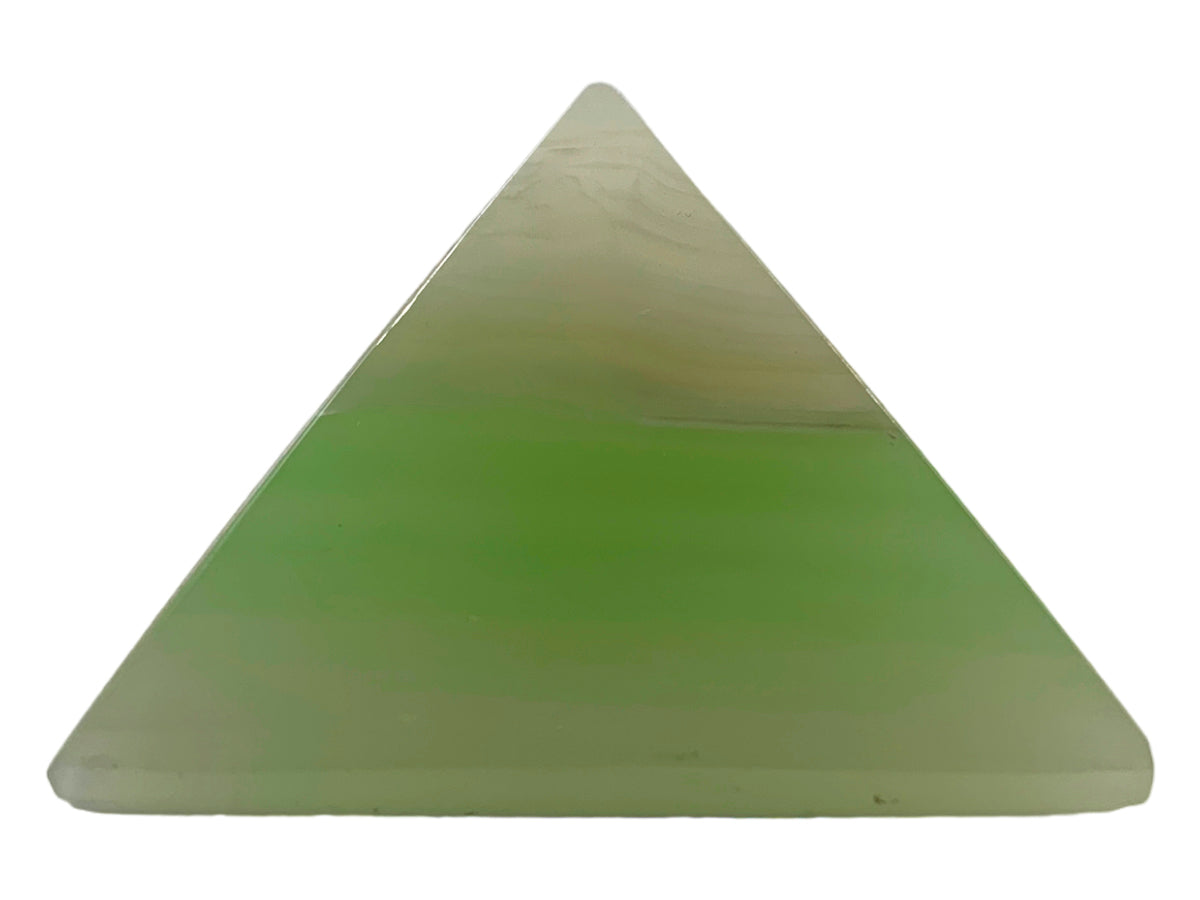 Green Onyx Pyramid