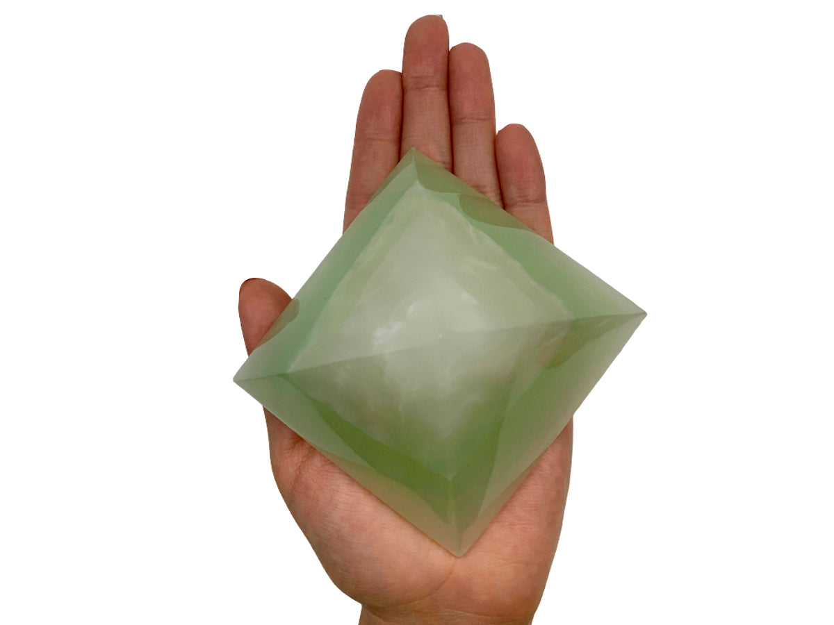 Green Onyx Pyramid