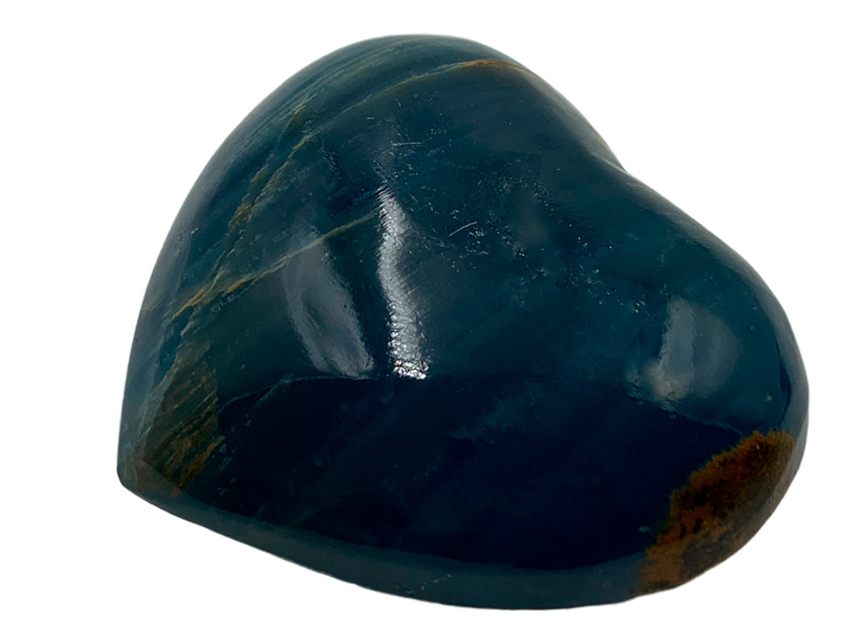Blue Onyx Heart