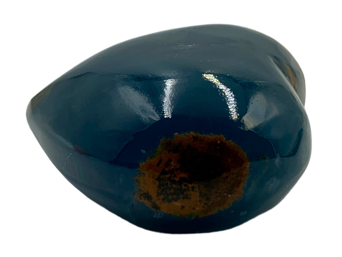 Blue Onyx Heart