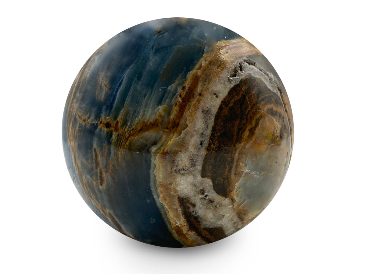 Blue Onyx Sphere