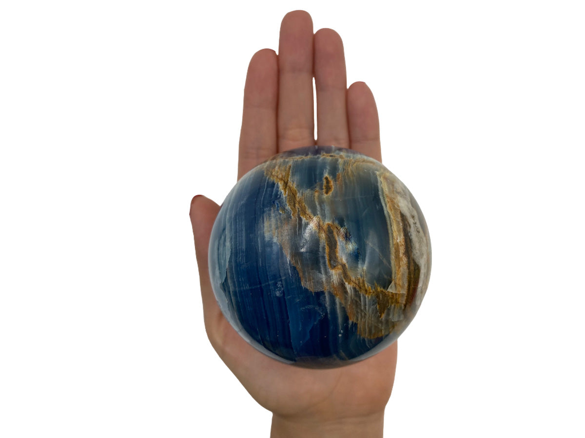 Blue Onyx Sphere