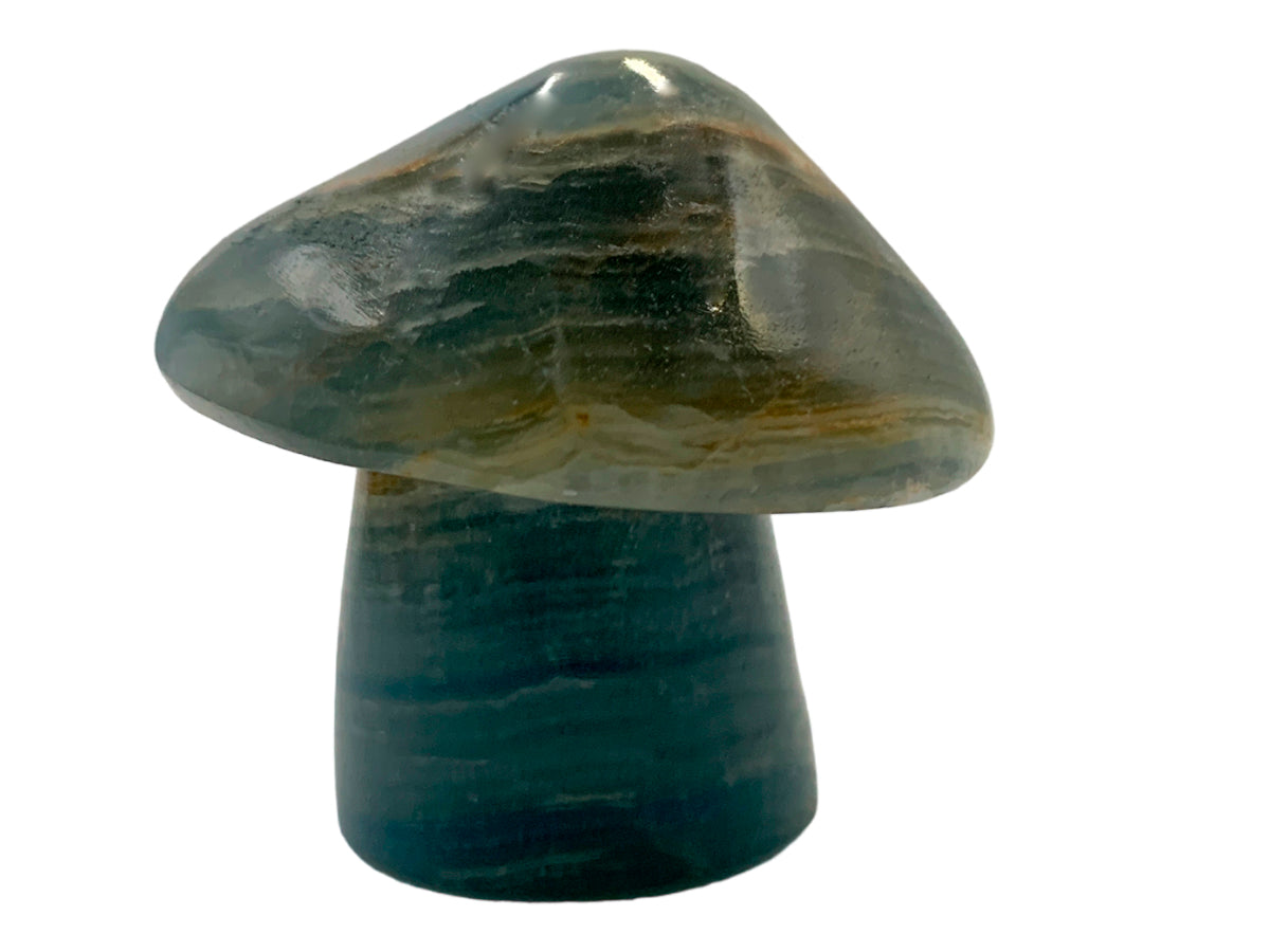 Blue Onyx Irregular Mushroom