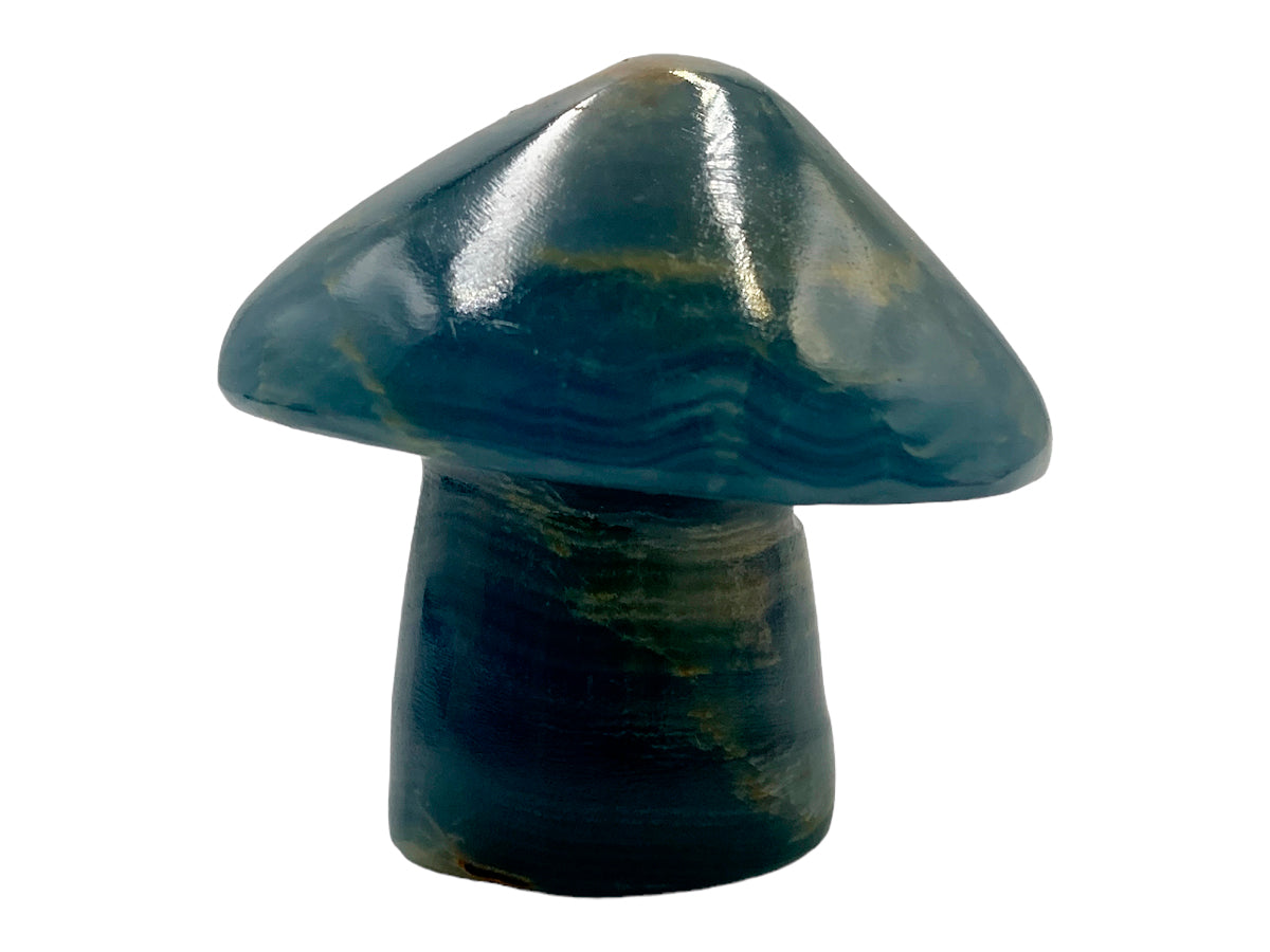 Blue Onyx Irregular Mushroom