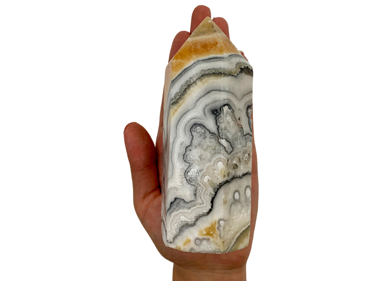 Zebra Calcite Tower