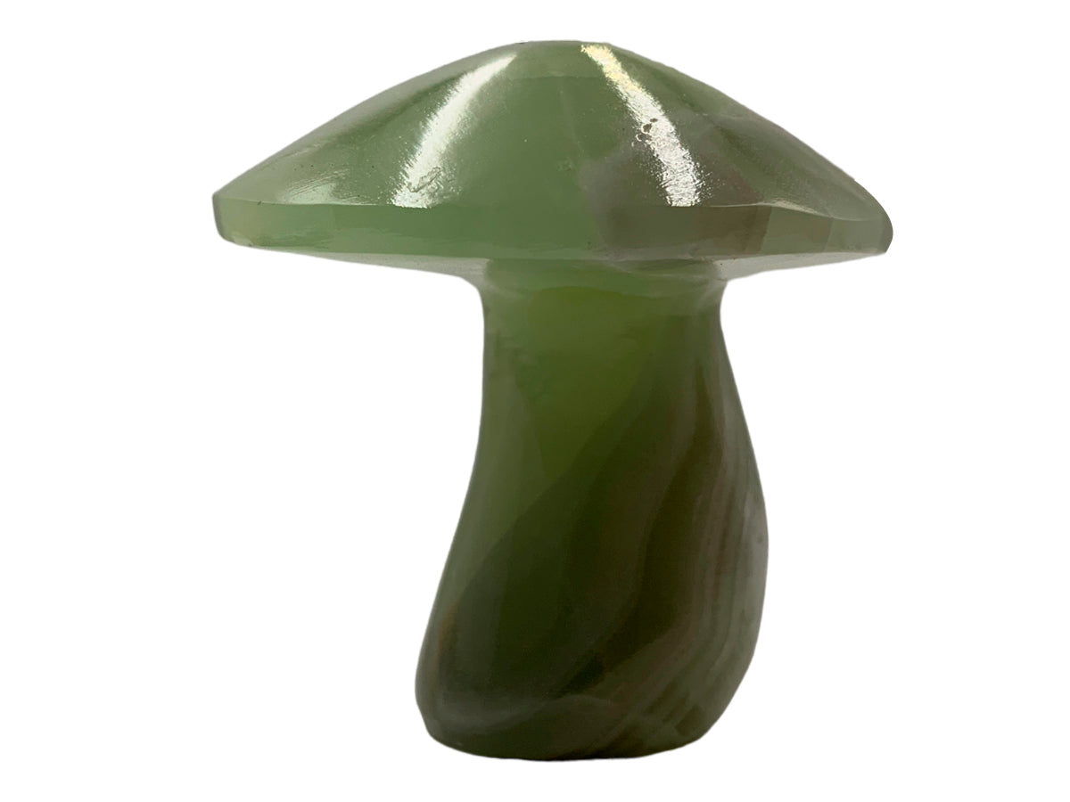 Green Onyx Irregular Mushroom