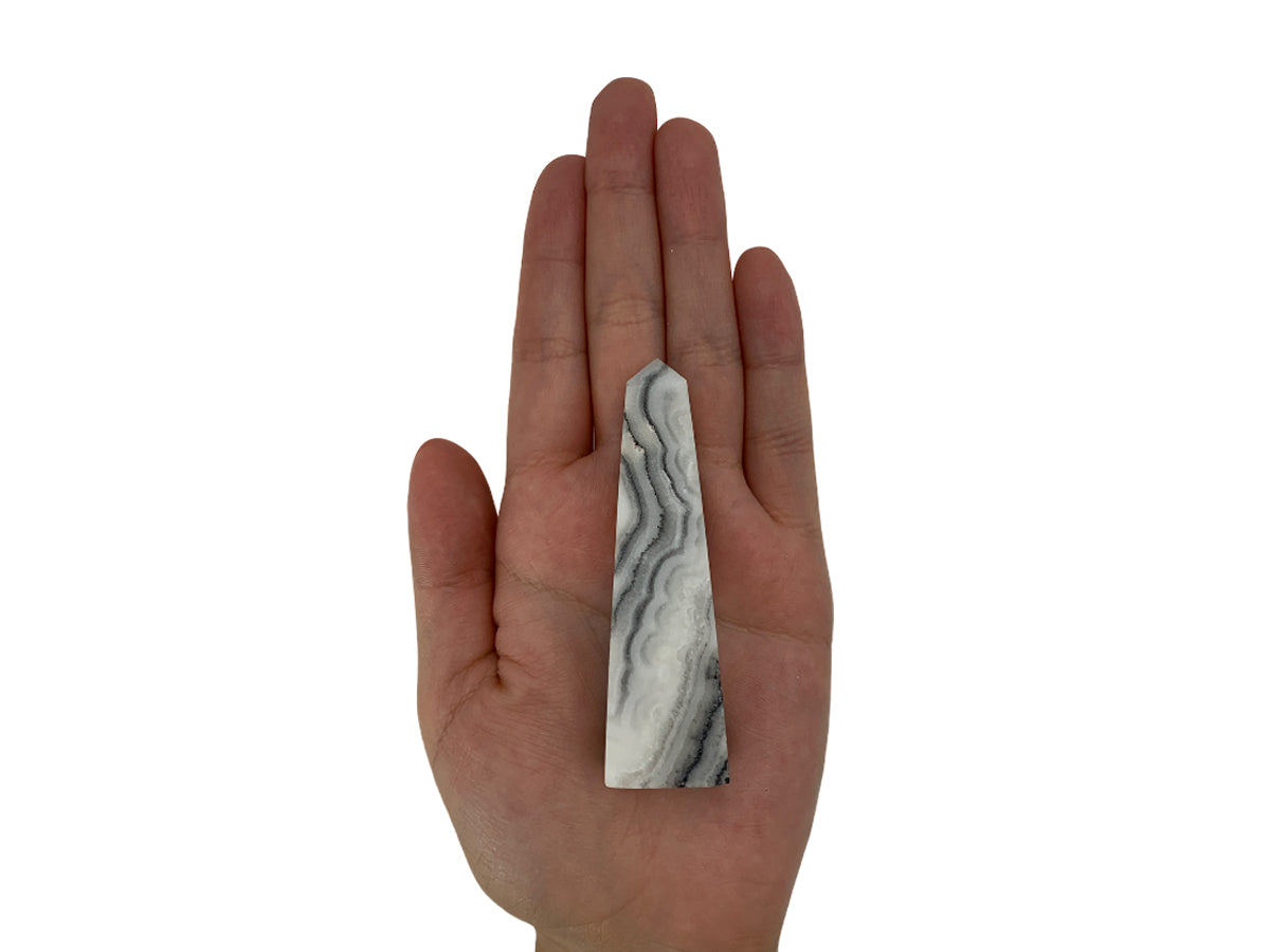 Zebra Calcite Obelisk
