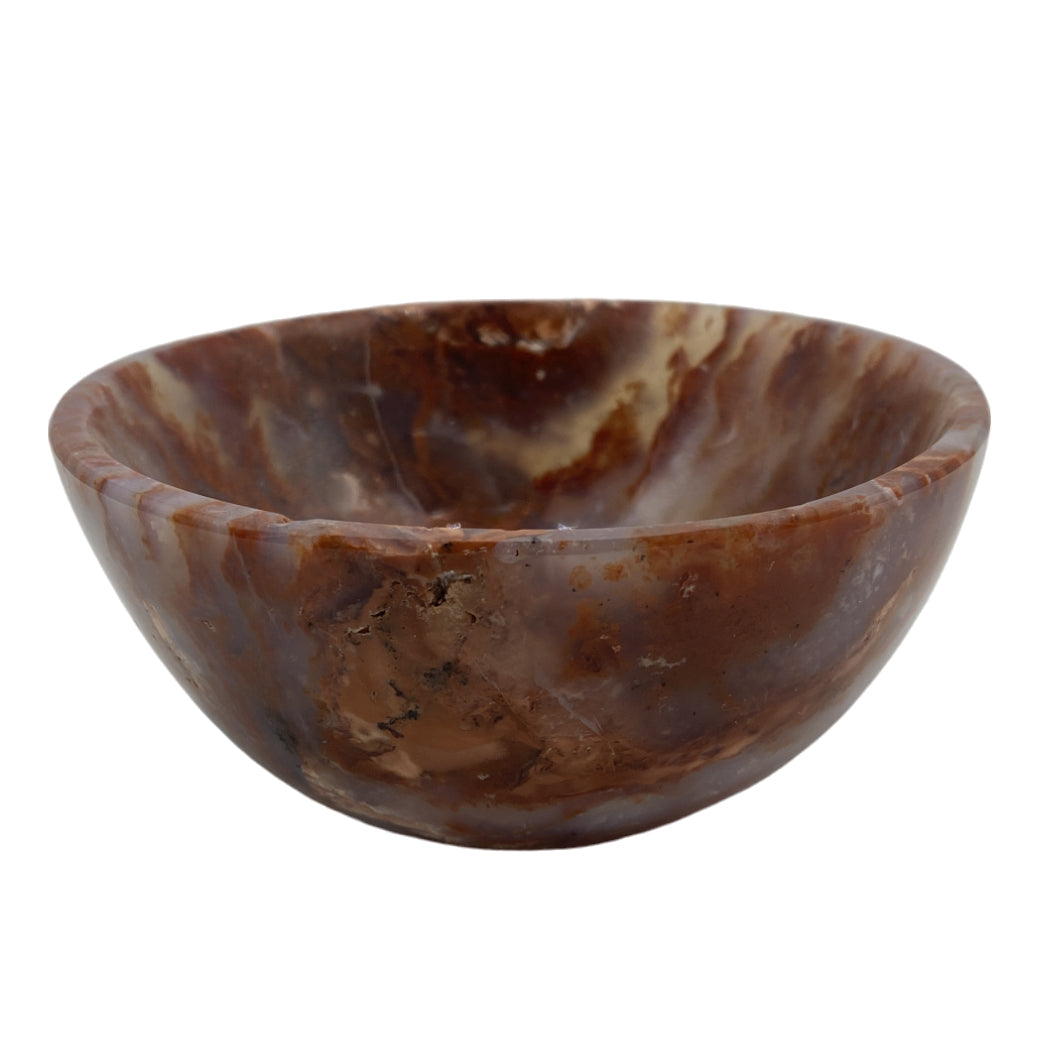 Red Jasper Circular Bowl