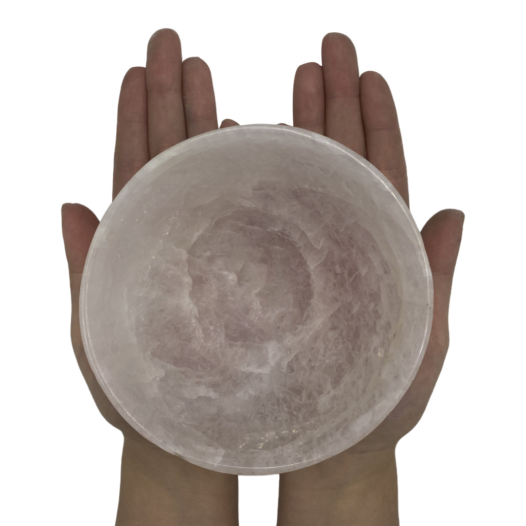 Rose Quartz CIrcular Bowl