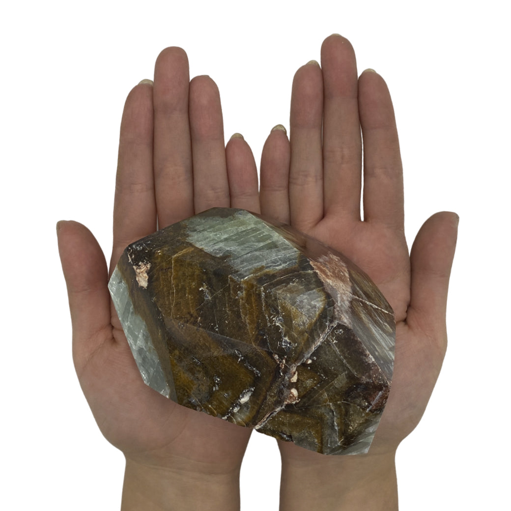 Green Onyx Free Form Faceted  By Kilo