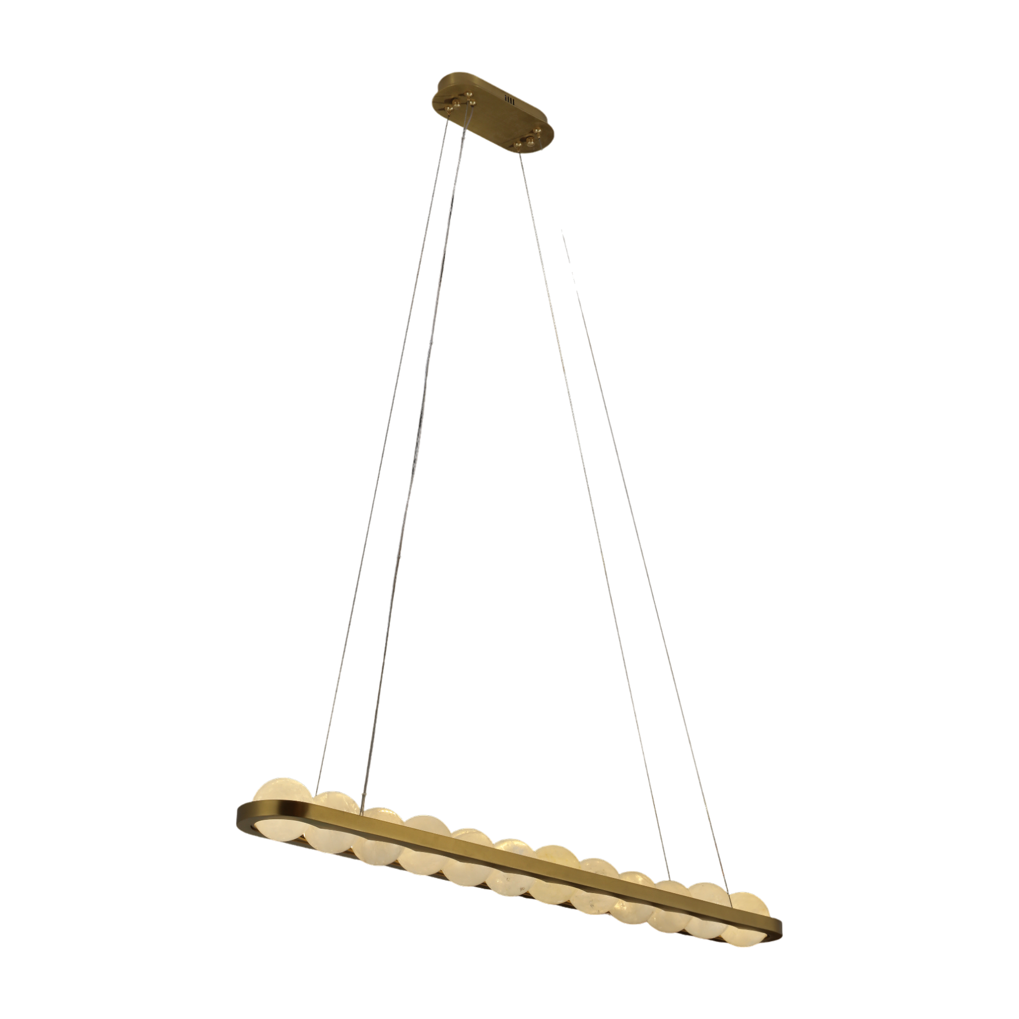 Rectangular Hanging Lamp  106 Cm