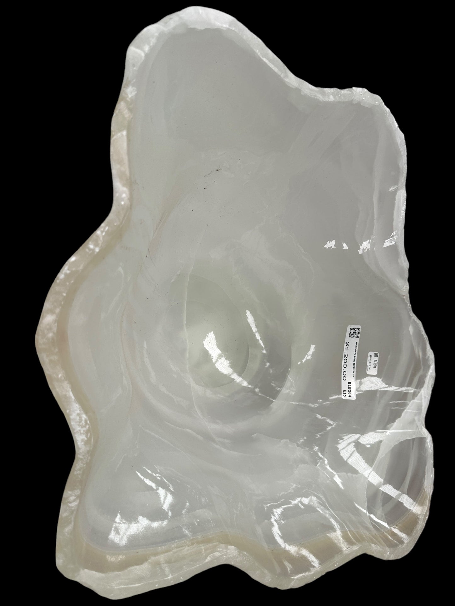 White Onyx Bowl BLB264